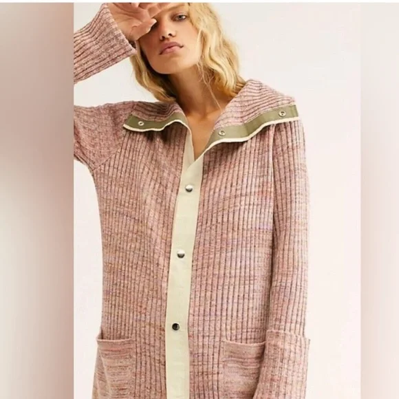 Free People Under The Boardwalk Cardigan - Picture 3 of 10